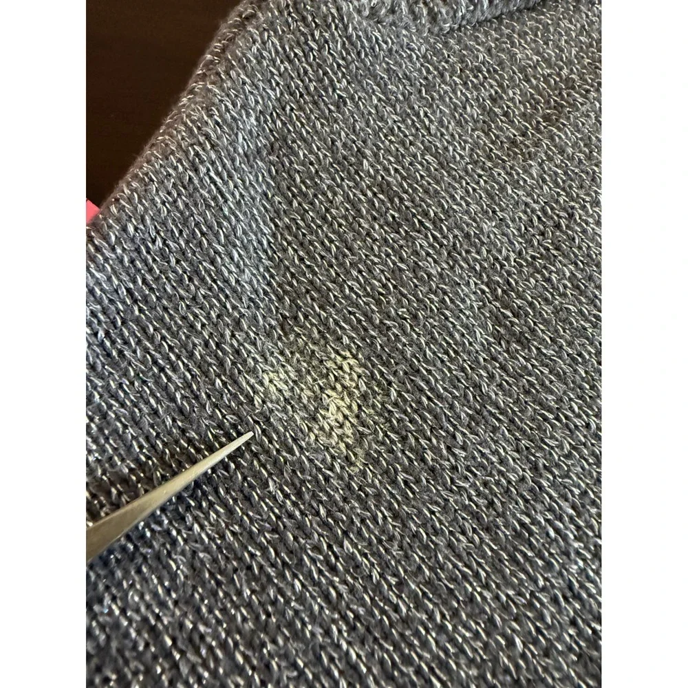 Gymboree Sweater Girls 4 Gray Sparkle Crew Neck Pullover Top‎